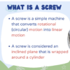 Simple Machines: Screws and Wedges - Image 3